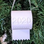 2020 Toilet Paper Roll Tree Ornament 1