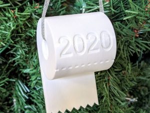 2020 Toilet Paper Roll Tree Ornament | Million Dollar Gift Ideas
