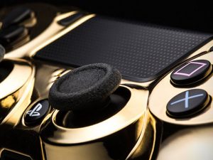 24k Gold Gaming Controllers 1