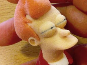 3d Printed Futurama Fry Figurine 1