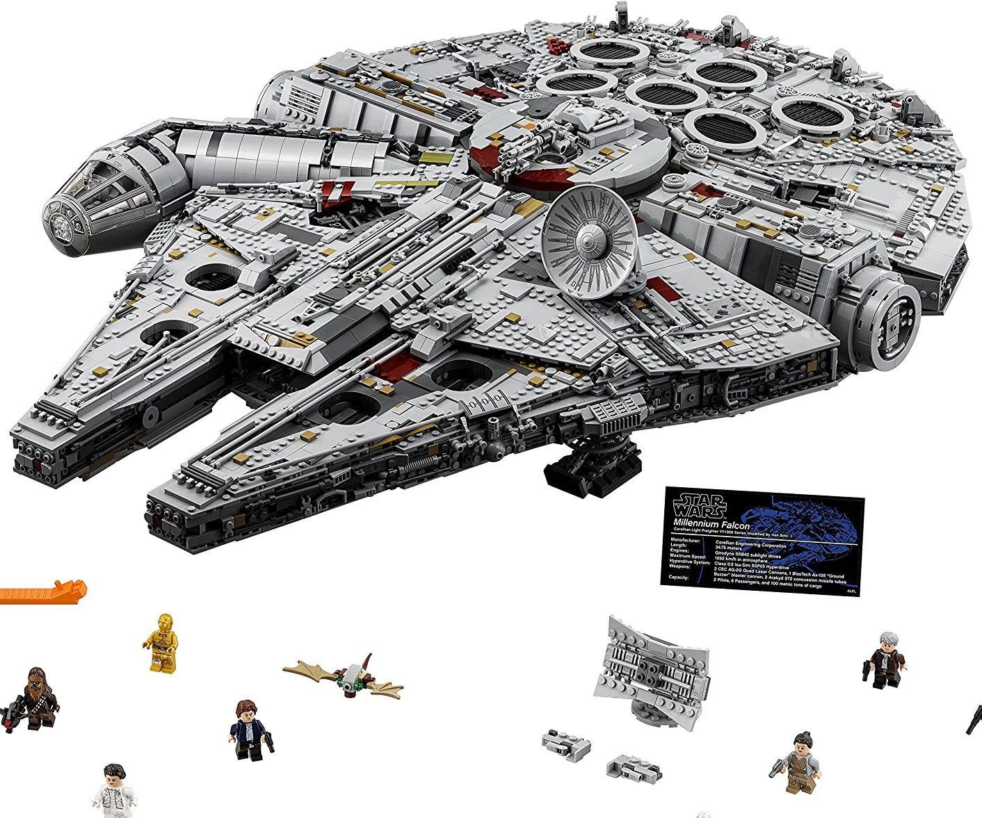 7541 Piece Lego Millennium Falcon 2