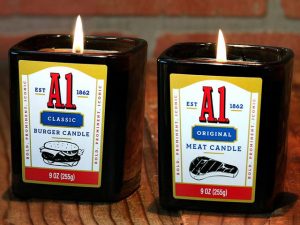 A.1. Meat Scented Candles | Million Dollar Gift Ideas