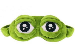 Adjustable Frog Eyes Sleeping Mask 1