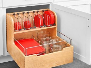 Adjustable Pull-Out Container Organizer | Million Dollar Gift Ideas