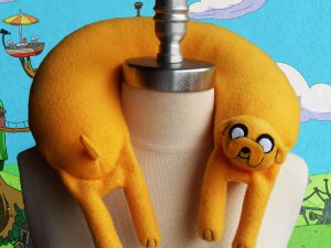Adventure Time Jake Neck Pillow | Million Dollar Gift Ideas