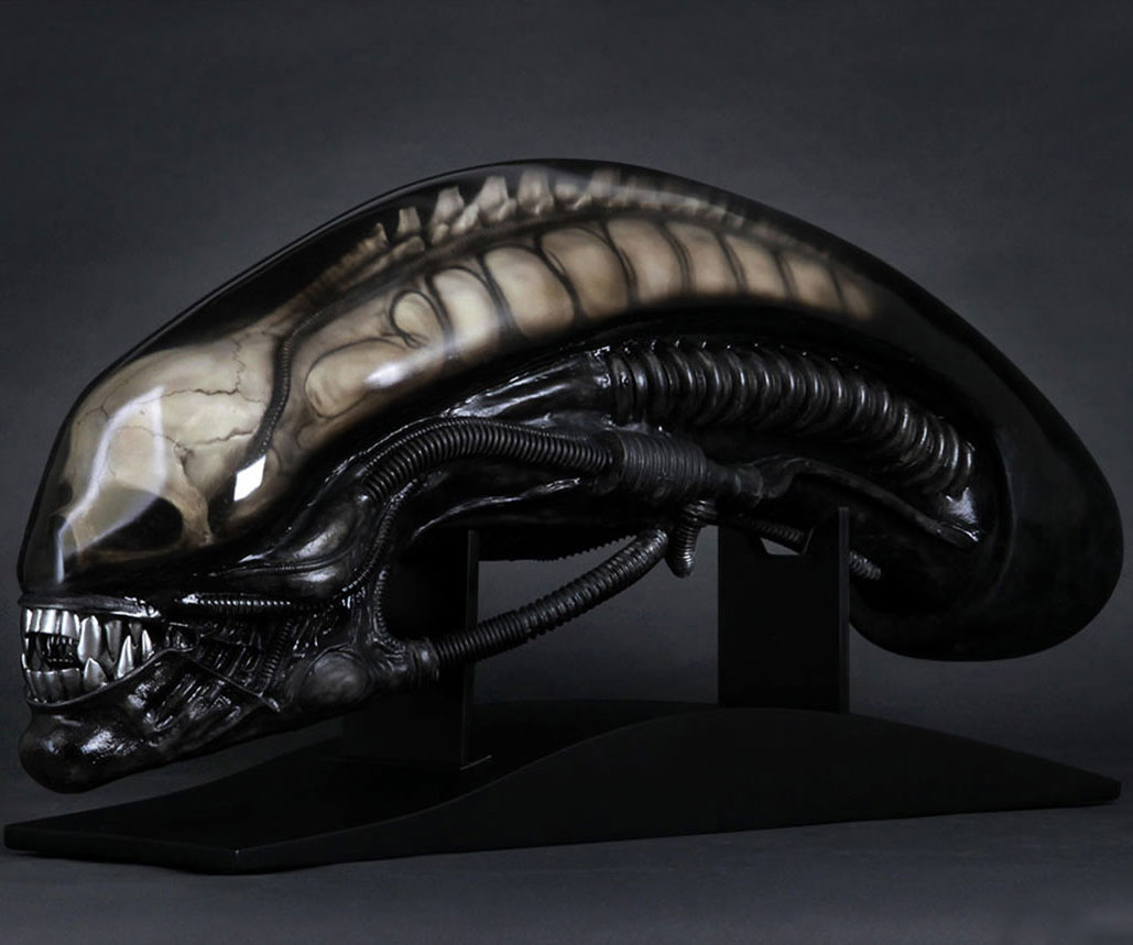 Alien Life-Size Replica Head