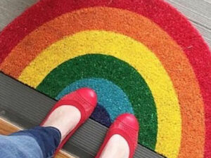 Aloha Rainbow Doormat | Million Dollar Gift Ideas