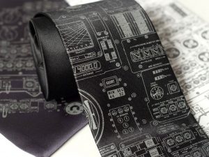 Apollo Cockpit Necktie | Million Dollar Gift Ideas