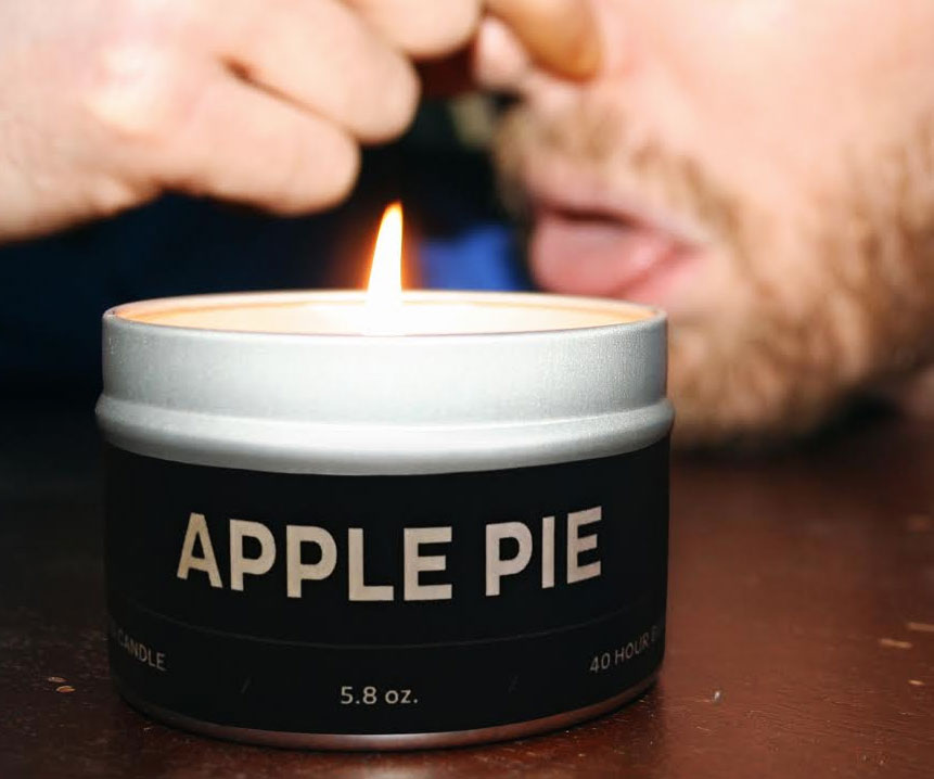 Apple Pie To Fart Smell Prank Candle