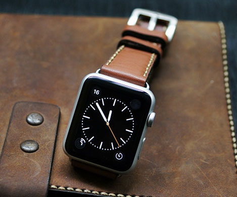 Apple Watch Vintage Leather Strap 1