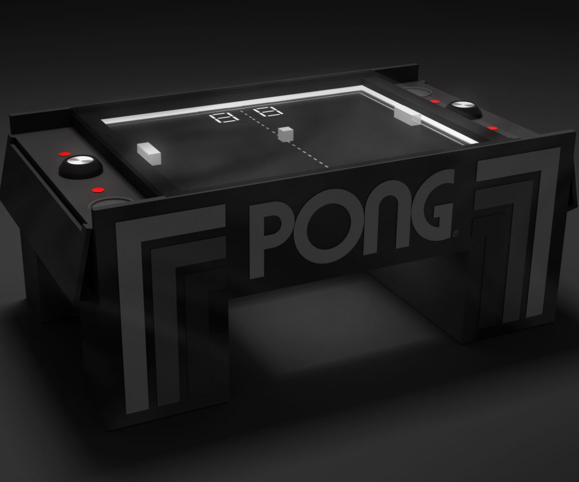 Atari Pong Coffee Table
