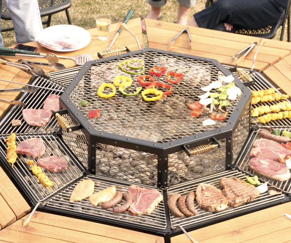 Bbq Grill Round Table 1