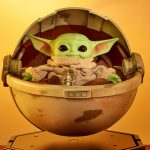 Baby Yoda Hovering Pram 1