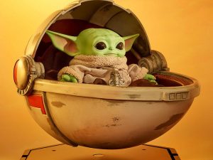 Baby Yoda Hovering Pram | Million Dollar Gift Ideas