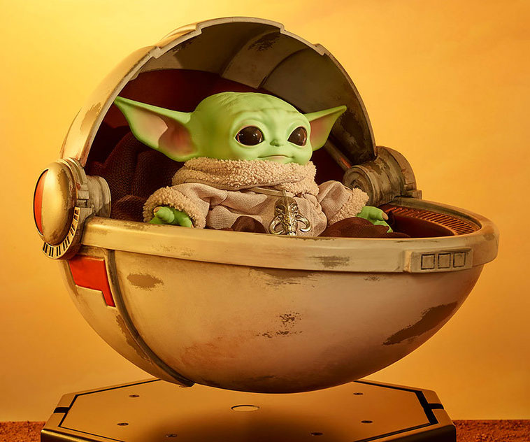Baby Yoda Hovering Pram