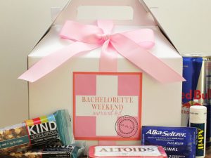 Bachelorette Weekend Survival Kit | Million Dollar Gift Ideas
