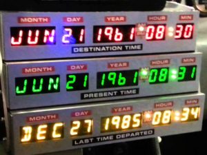Back To The Future Desk Clock | Million Dollar Gift Ideas