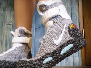 Back To The Future Knitted Slippers | Million Dollar Gift Ideas