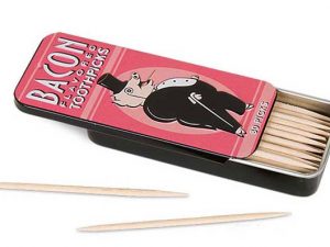 Bacon Flavored Toothpicks | Million Dollar Gift Ideas