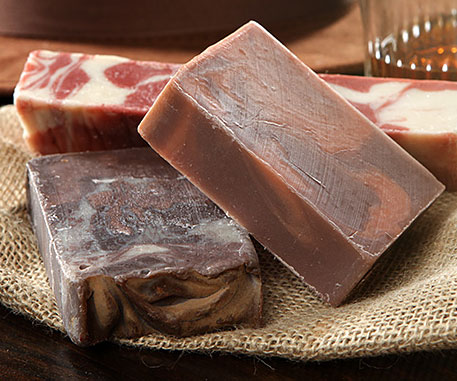 Bacon, Whiskey, And Coffee Soap