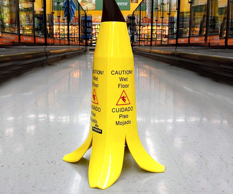 Banana Peel Safety Cones