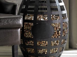 Barrel Cork Catcher Accent Table | Million Dollar Gift Ideas