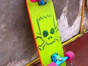 Bart Simpson Skateboard | Million Dollar Gift Ideas