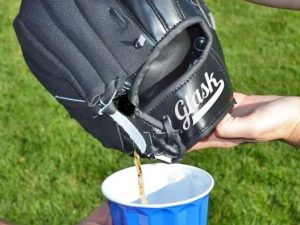 Baseball Glove Flask | Million Dollar Gift Ideas