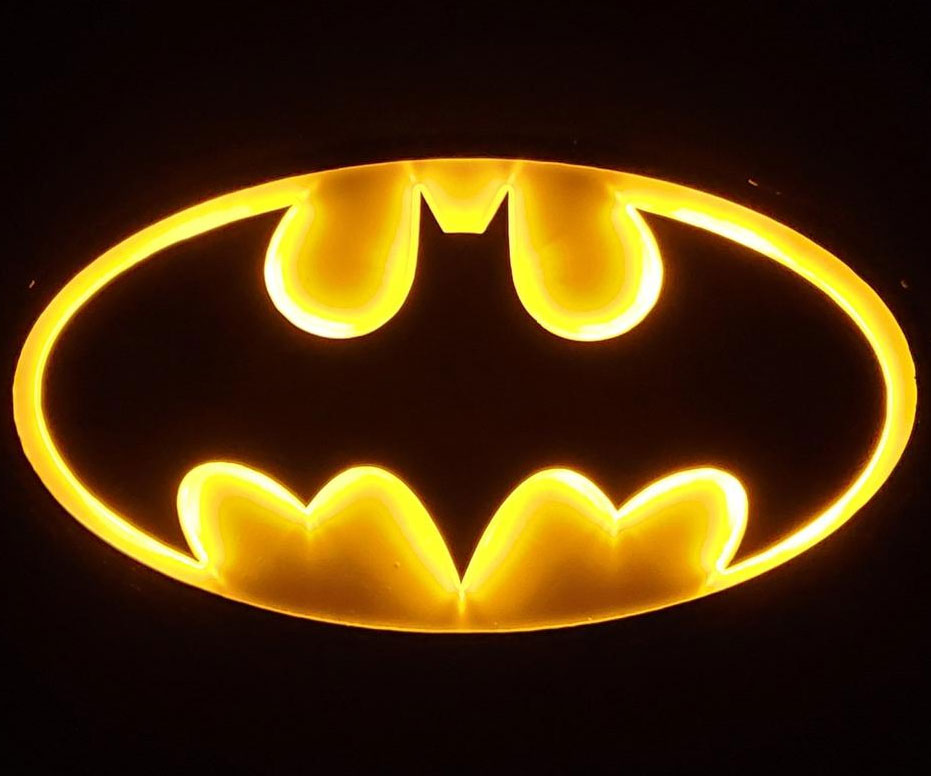 Batman Bat Signal Neon Sign