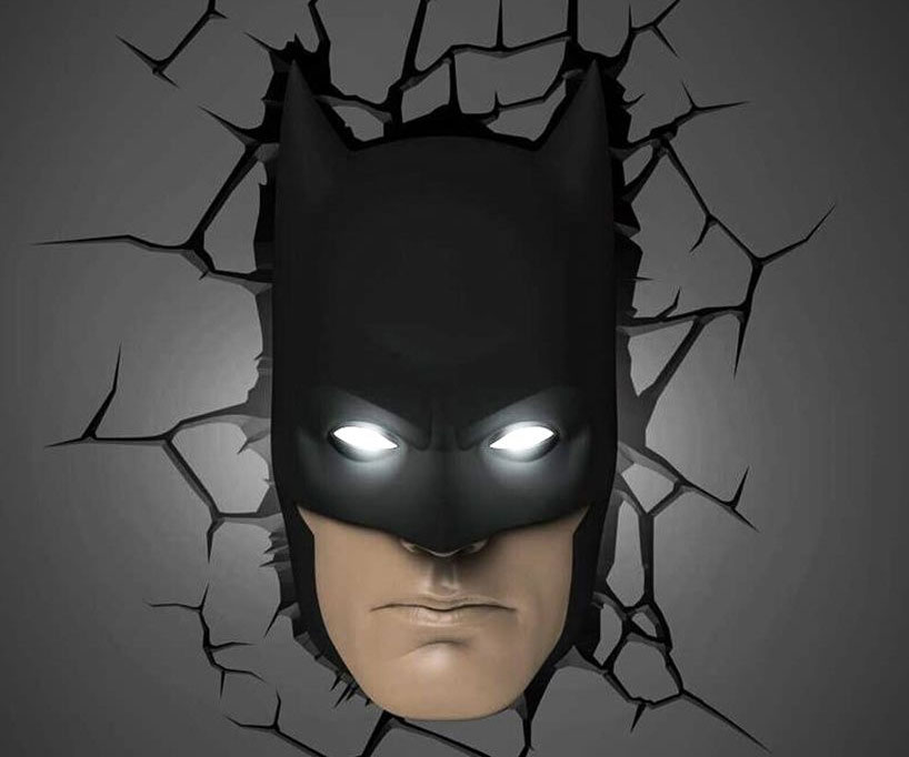 Batman Mask Wall Light