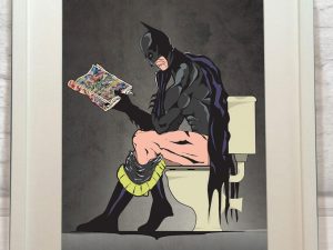 Batman On The Toilet | Million Dollar Gift Ideas