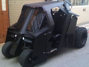 Batman Tumbler Golf Cart | Million Dollar Gift Ideas
