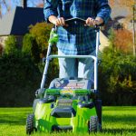 Battery Powered Lawn Mower 1