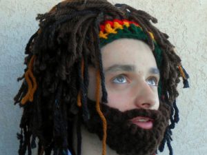 Bearded Rastafarian Hat | Million Dollar Gift Ideas