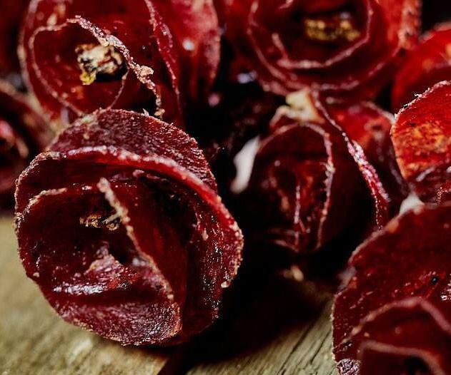 Beef Jerky Rose Bouquets 2