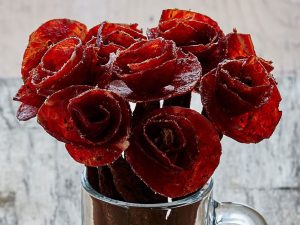 Beef Jerky Rose Bouquets | Million Dollar Gift Ideas