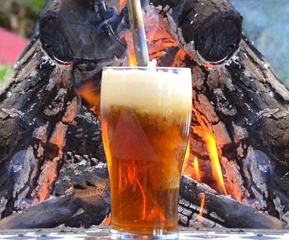 Beer Caramelizer Campfire Tool