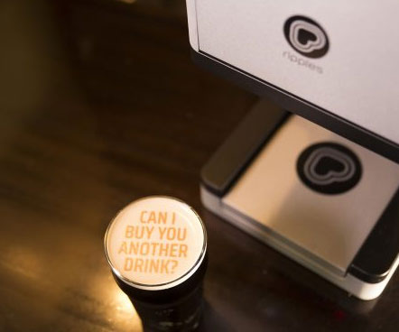 Beer Foam Message Printer 1