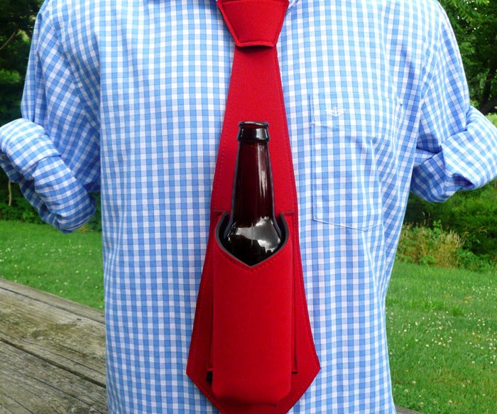 Beer Koozie Necktie