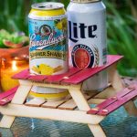 Beer Amp Condiment Picnic Table Rack Kit 1