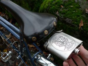 Bicycle Seat Mounted Flask Carrier 1