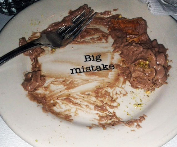 Big Mistake Plate