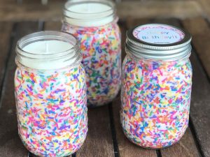Birthday Cake Scented Candle | Million Dollar Gift Ideas