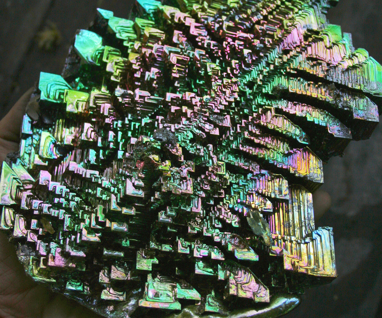 Bismuth Crystal Cluster 1
