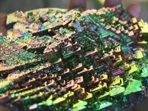 Bismuth Crystal Cluster | Million Dollar Gift Ideas