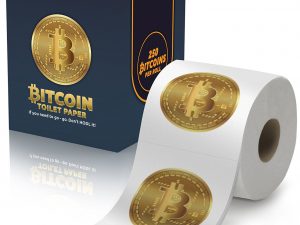 Bitcoin Toilet Paper Roll | Million Dollar Gift Ideas