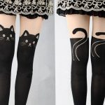Black Cat Stockings 1