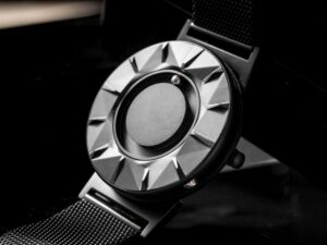 Black Steel Ceramic Quartz Watch | Million Dollar Gift Ideas