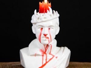 Bleeding King Joffrey Candle | Million Dollar Gift Ideas