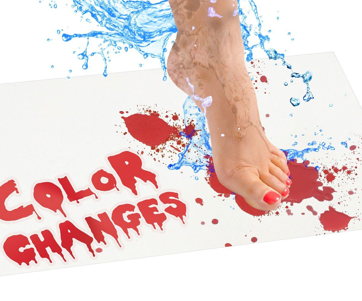 Bloodbath Color Changing Bath Mat 1